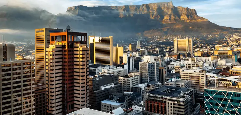 Business class flights to Cape Town