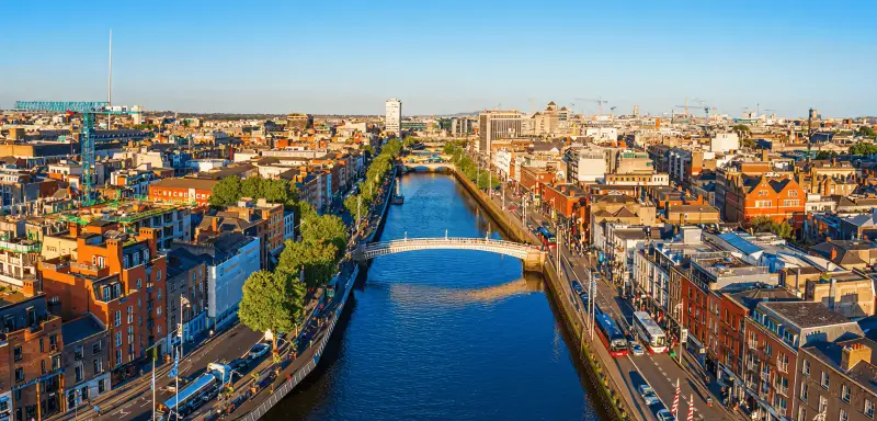 Business class flights to Dublin