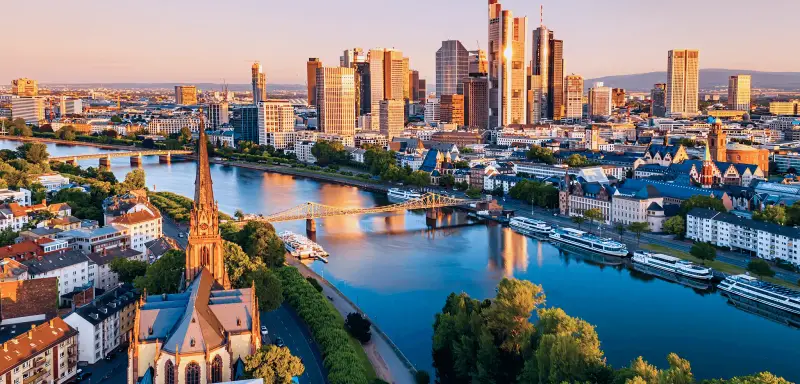 Business class flights to Frankfurt