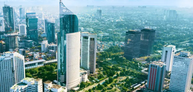 Business class flights to Jakarta