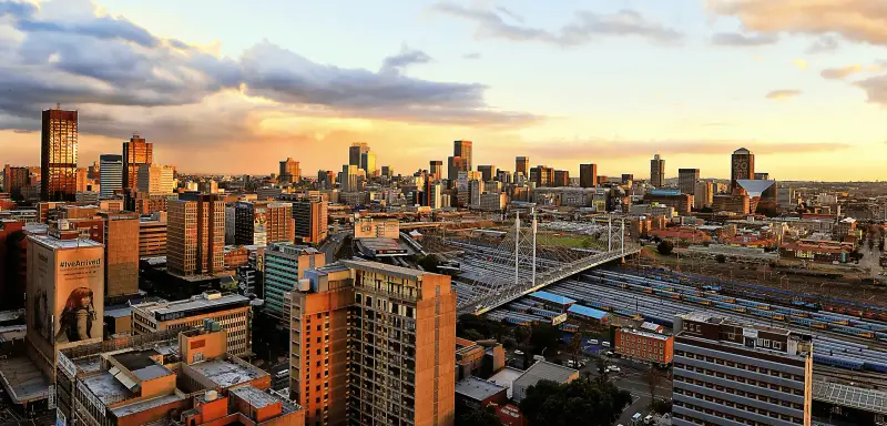 Business class flights to Johannesburg