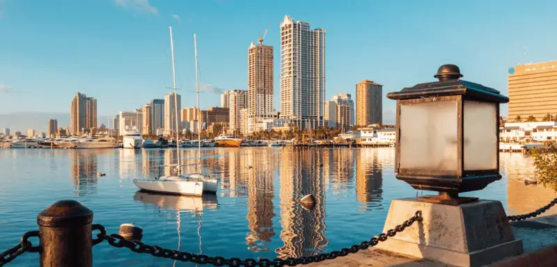 Business class flights to Manila