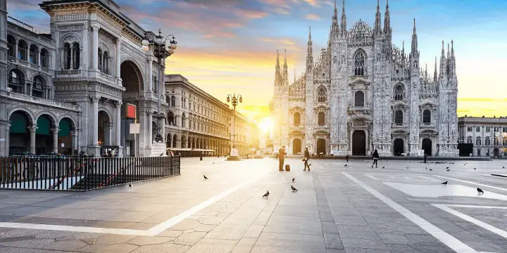 Flight to Milan