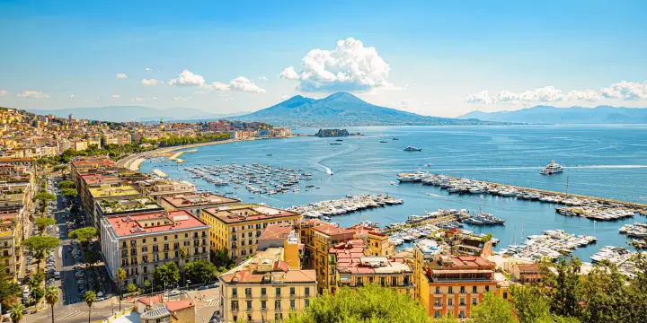 Flight to Naples