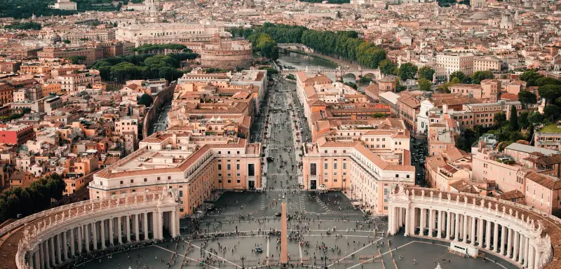 Business class flights to Rome