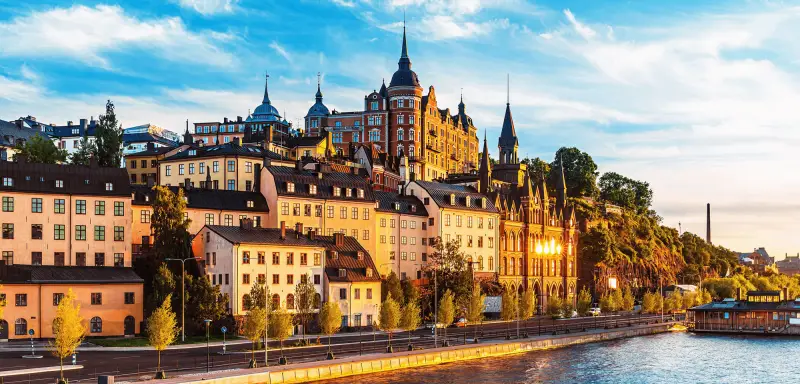 Business class flights to Stockholm