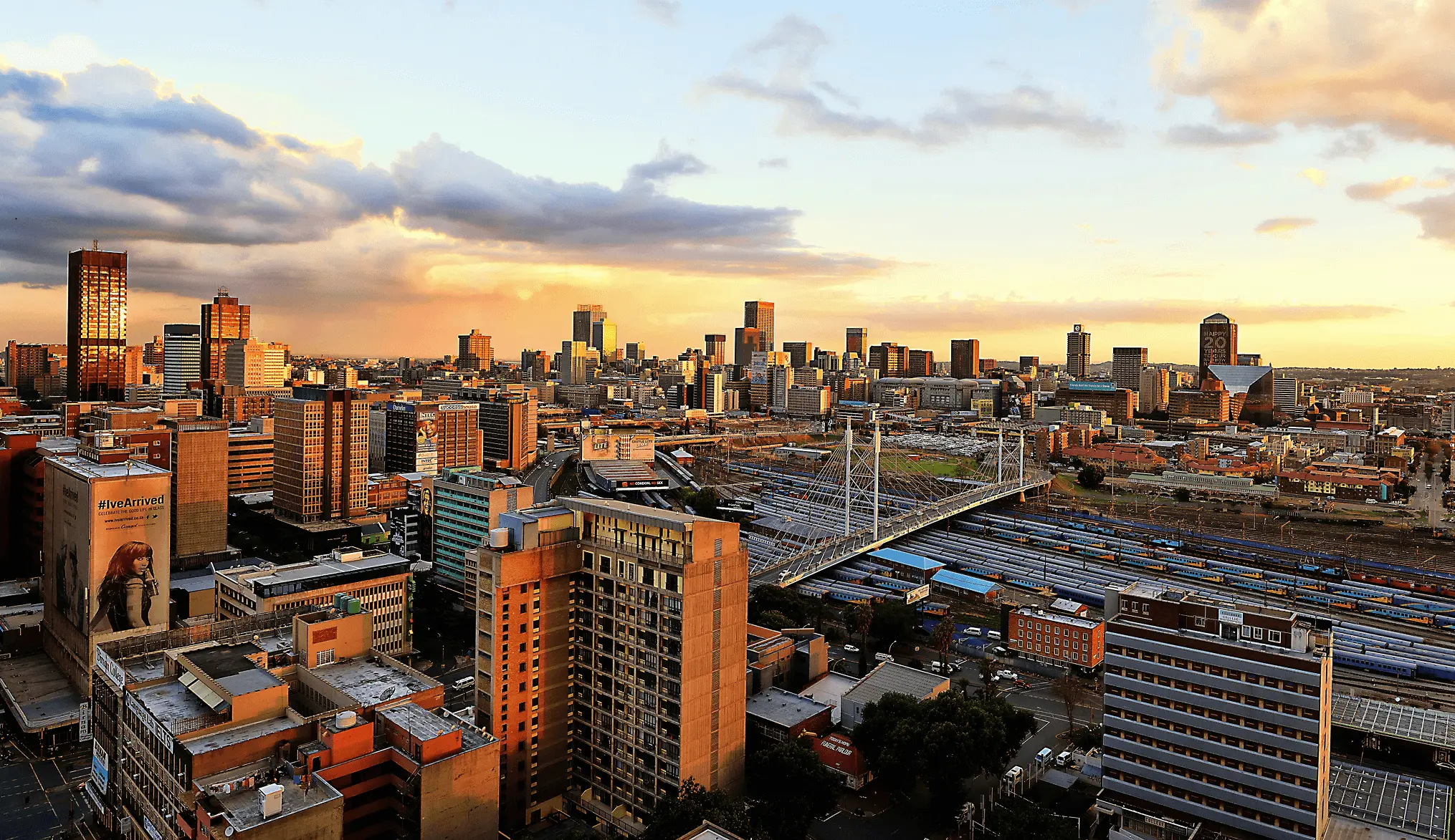 Business class flights to Johannesburg