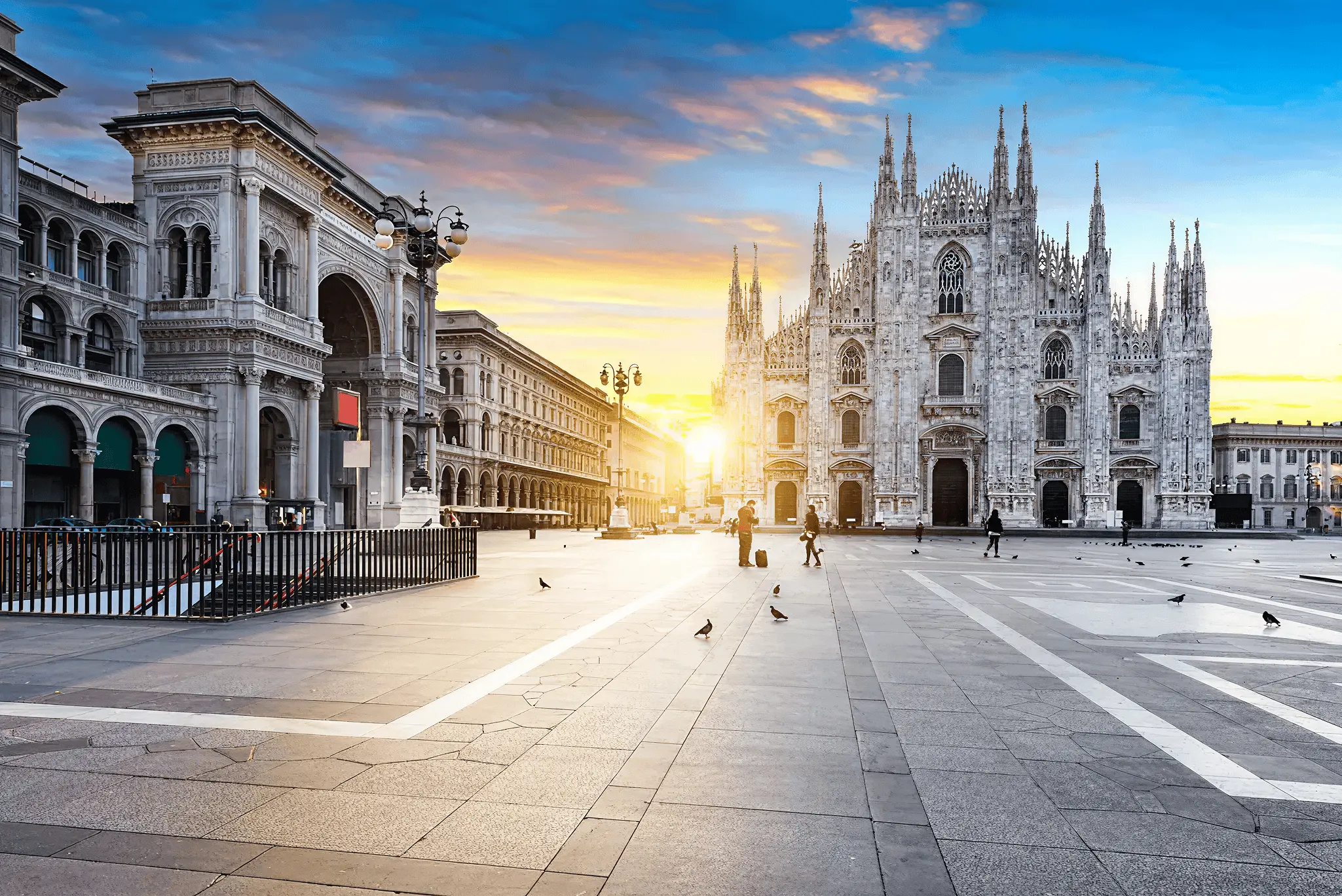 Business class flights to Milan