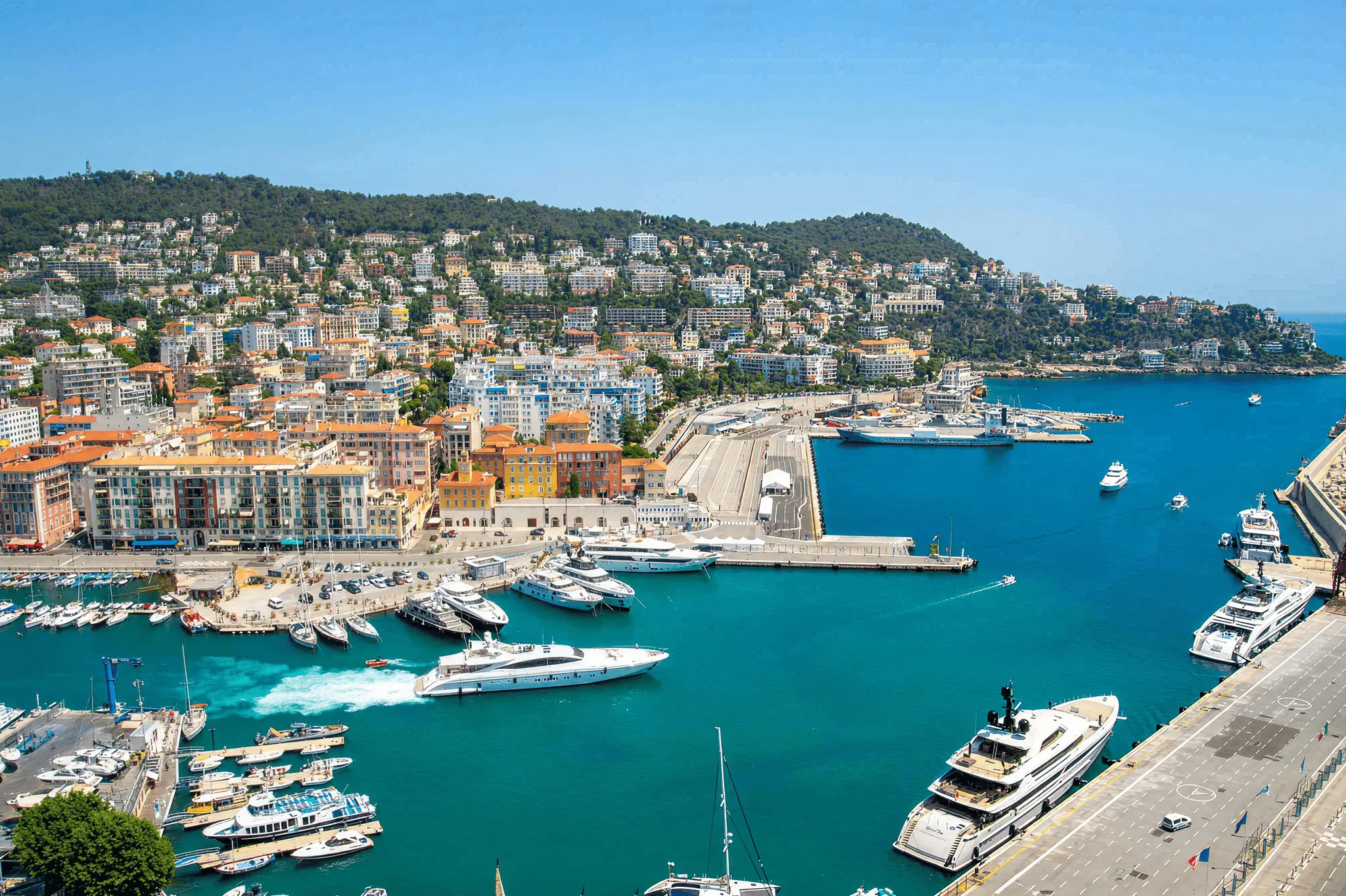 Business class flights to Nice