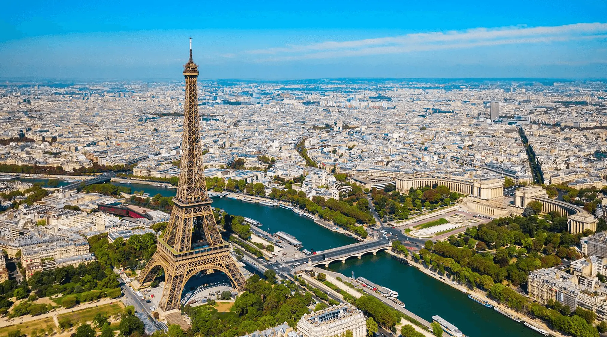 Business class flights to Paris