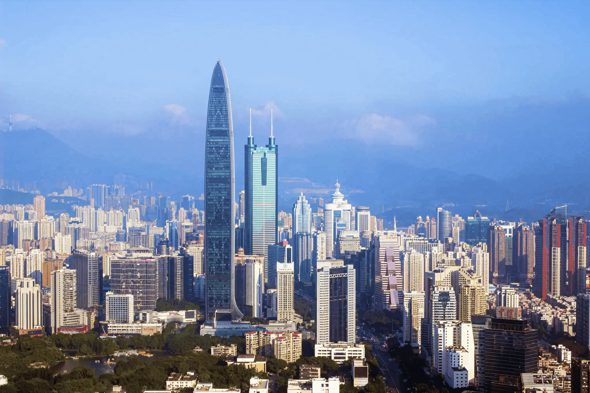 Flight to Shenzhen
