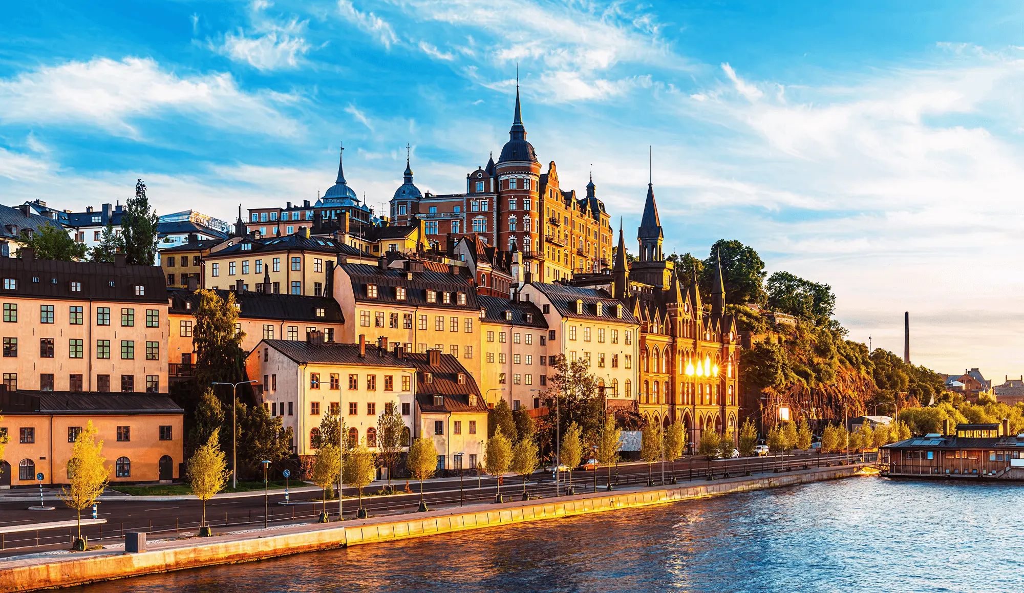 Business class flights to Stockholm