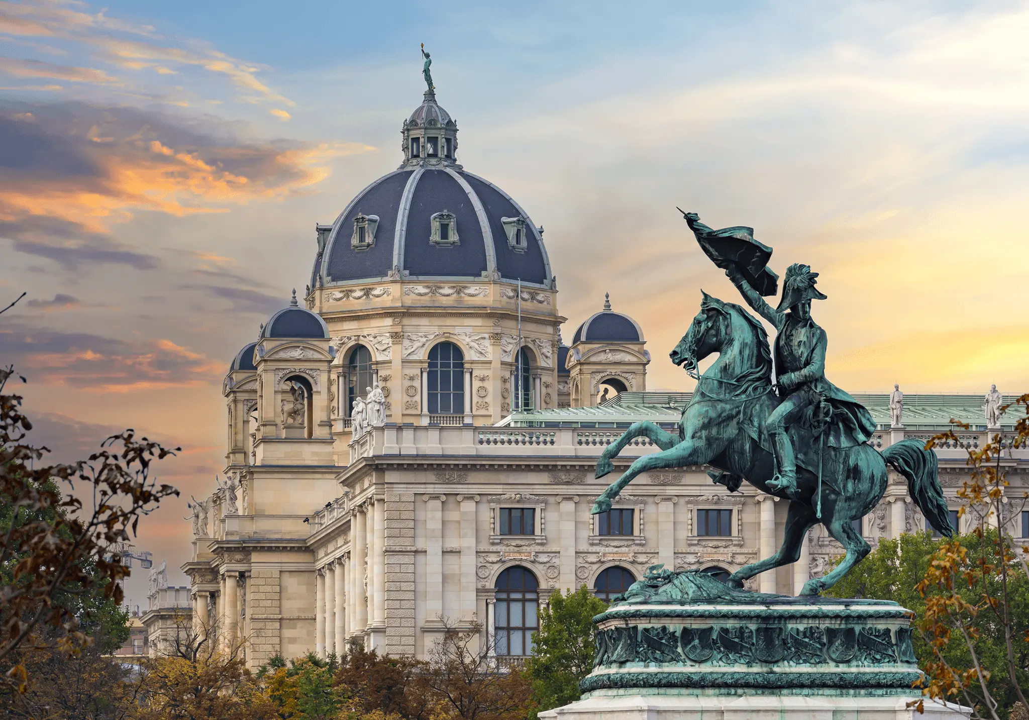 Business class flights to Vienna