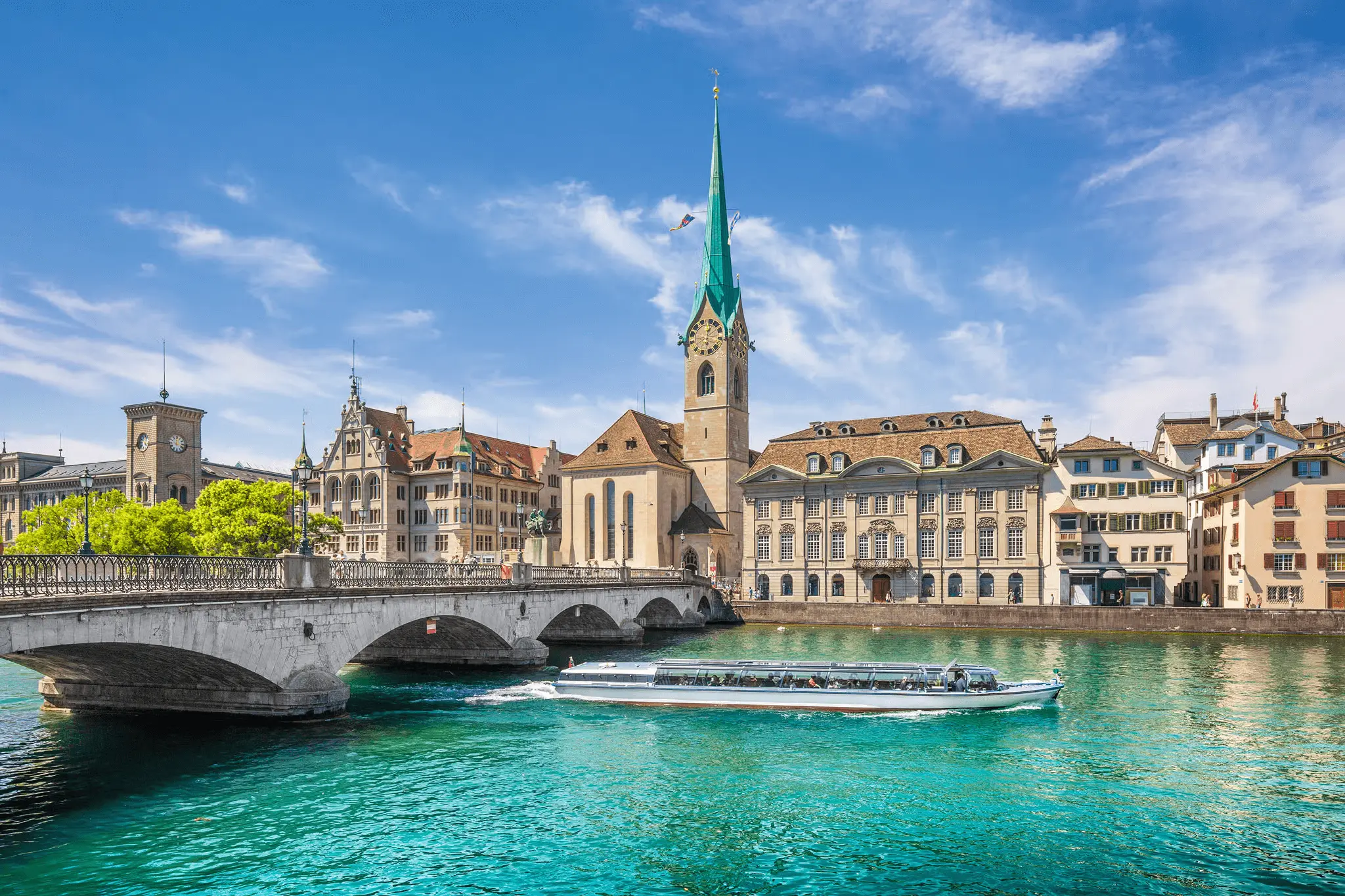 Business class flights to Zurich